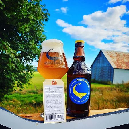 La Baleine Endiablée Microbrasserie Riviere-Ouelle Exterior foto