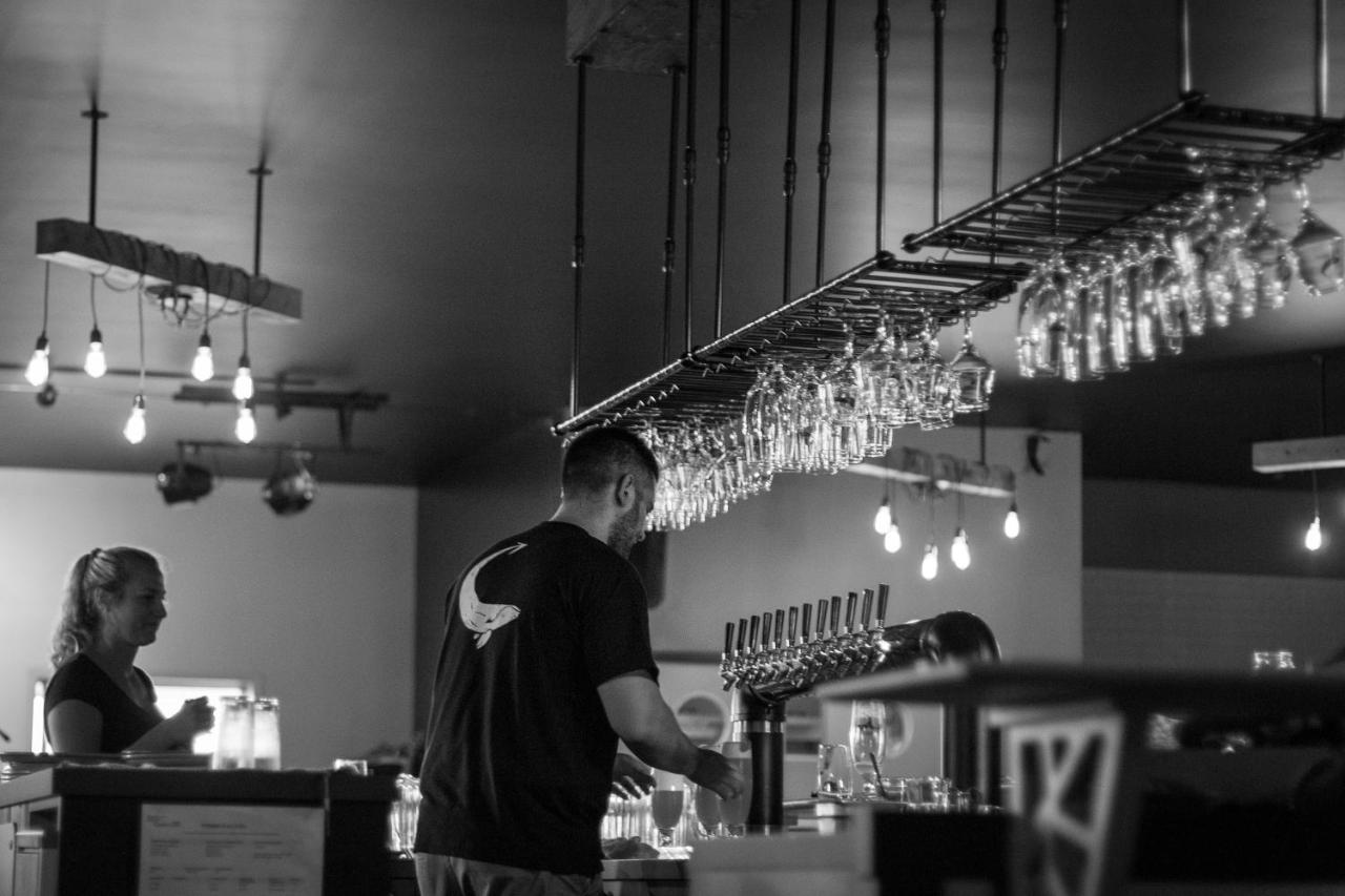 La Baleine Endiablée Microbrasserie Riviere-Ouelle Exterior foto
